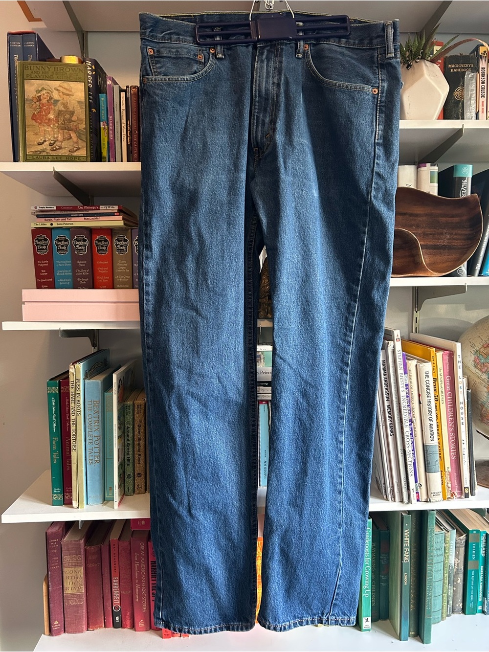 Levi's 505 Men's Medium Blue Straight Jeans